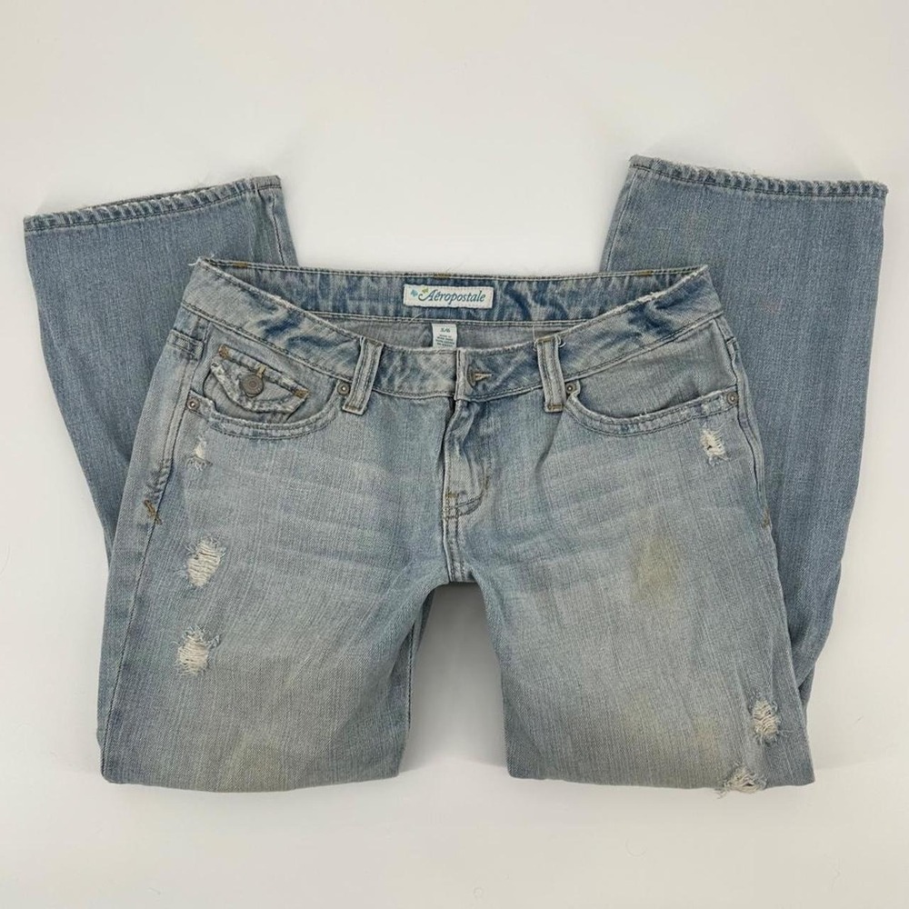 2000s Aeropostale low rise flare jeans Tagged Size 5/6